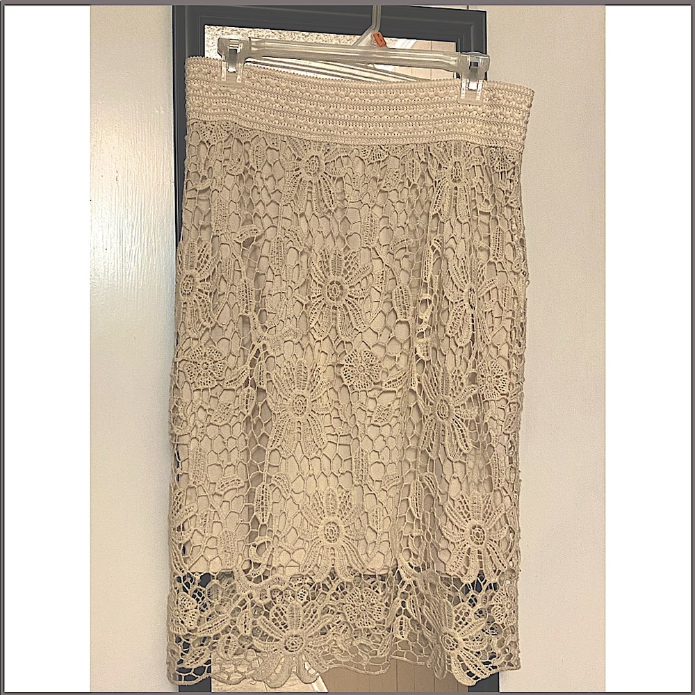 Crochet Lace Skirt